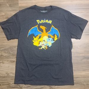 Dark gray Large Pokémon t-shirt